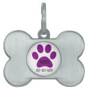 Buscar placas para mascotas Tipografía