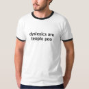 Buscar poo camisetas Disléxico