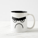 Buscar cara gruñona tazas Lindo