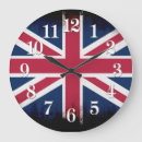 Buscar bandera inglesa relojes de pared Jack de unión