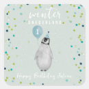 Buscar con penguinos pegatinas Cumpleaños de invierno