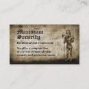 Buscar caballero medieval tarjetas de visita Armadura