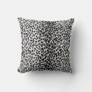 Buscar animal print cojines Negro