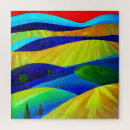 Buscar paisaje puzzles Azul