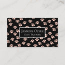 Buscar grooming tarjetas de visita Veterinaria