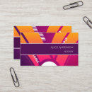 Buscar colores vivos tarjetas de visita Colorido