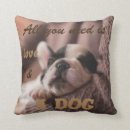 Buscar bulldog francés cojines Amante del perro