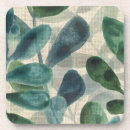 Buscar hojas posavasos Verde