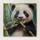 Buscar bambú puzzles Panda