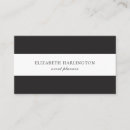 Buscar rayas tarjetas de visita Diseñador de interiores