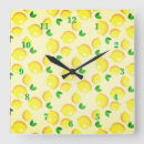 Buscar lemon relojes de pared Limón