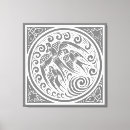 Buscar pájaros vintage lienzos Retro