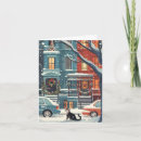 Buscar retro casos tarjetas Nieve