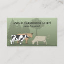 Buscar vacas tarjetas de visita Granja lechera