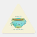 Buscar amante triangulares pegatinas Té