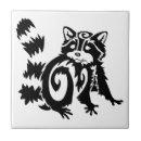 Buscar mapache azulejos Bosque