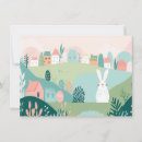 Buscar conejo tarjetas de pascua Primavera