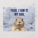 Buscar día de la marmota postales Divertido