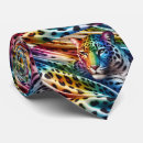 Buscar estampado leopardo corbatas Colorido