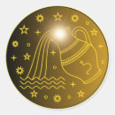 Buscar zodiaco redondas pegatinas General y unisex