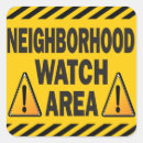 Buscar vigilancia pegatinas Advertencia