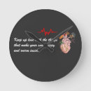 Buscar dibujo del corazón relojes de pared General y unisex