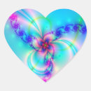 Buscar fractal corazon pegatinas Moderno