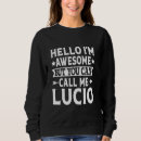 Buscar lucio sudaderas Nombre