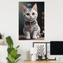 Buscar gato lindo posters Vintage