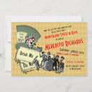 Buscar mad hatter invitaciones Maravilla