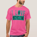 Buscar ecologista camisetas Reciclar