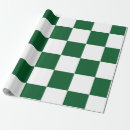 Buscar a cuadros verde papel de regalo Para él