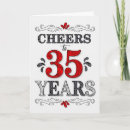 Buscar treinta años tarjetas Rojo