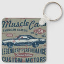 Buscar coche retro llaveros Cadena de claves