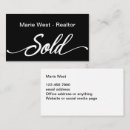 Buscar casa vendida tarjetas de visita Inmueble