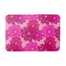 Buscar fucsia alfombrillas de baño Flores