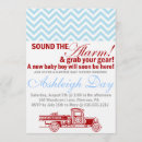 Buscar firetruck invitaciones Muchacho