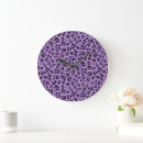 Buscar purple relojes de pared Para ella
