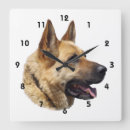 Buscar perro pastor relojes de pared Cachorro