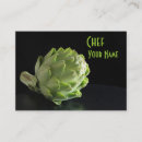 Buscar dietético tarjetas de visita Cocinero