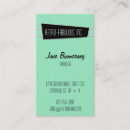 Buscar fabuloso tarjetas de visita Retro
