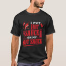 Buscar condimento camisetas Delicioso
