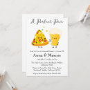 Buscar pizza y cerveza invitaciones Ducha de novia