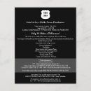 Buscar caridad flyers Recaudador de fondos