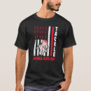 Buscar sida camisetas Rojo