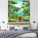 Buscar tropicales lienzos Follaje