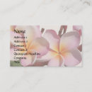 Buscar plumeria tarjetas de visita Negocio