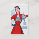 Buscar años 50 tarjetas de visita Moda