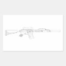 Buscar rifle pegatinas Carabina
