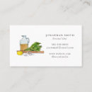 Buscar chef tarjetas de visita Nutricionista